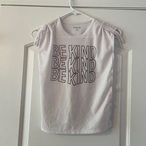 Kidpik mesh be kind shirt size 7/8